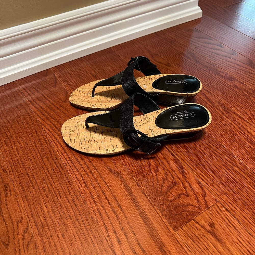 Coach sandals